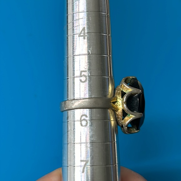 🖤Vtg Smoky Quartz ring - Picture 10 of 10